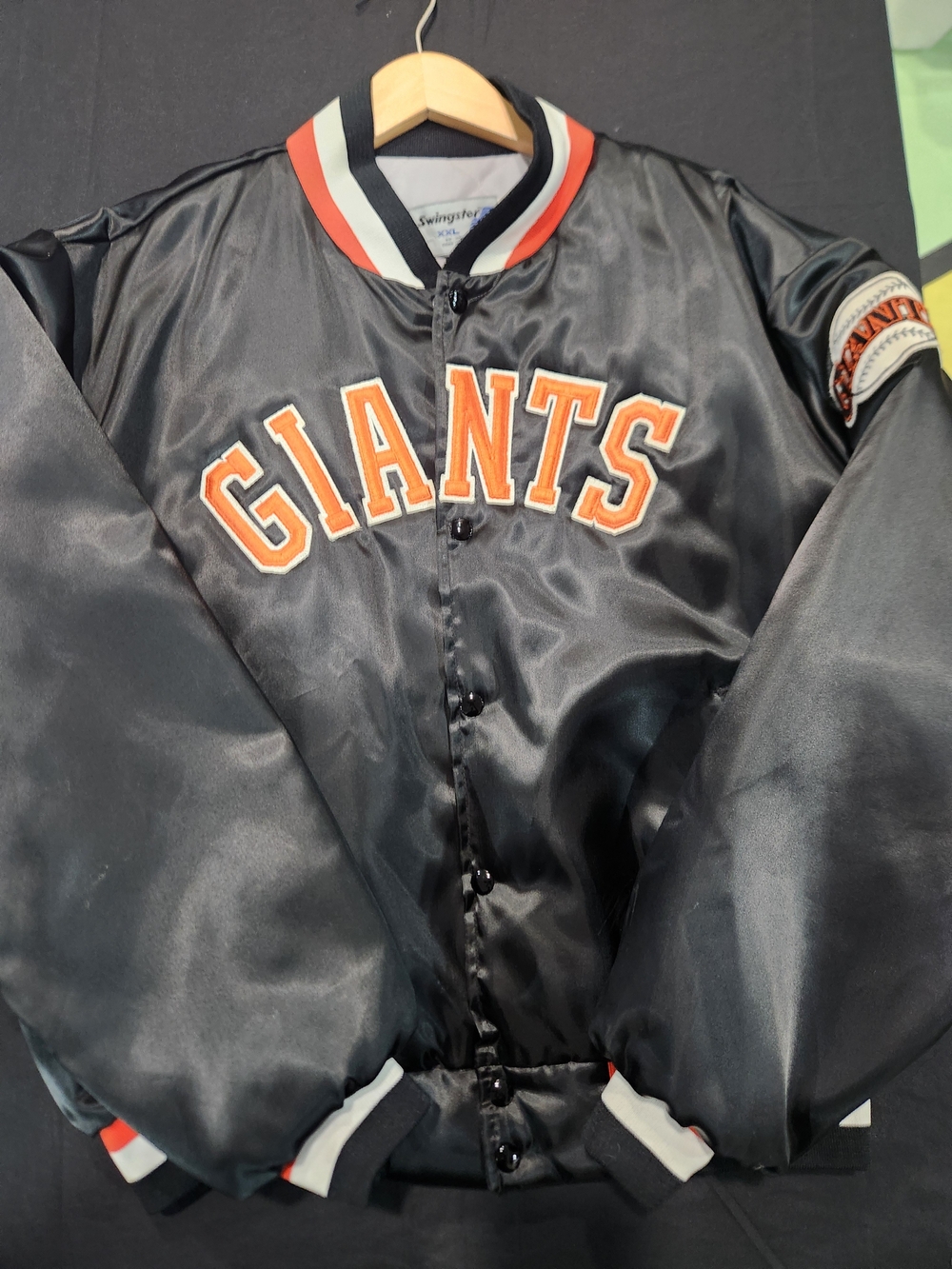 VINTAGE late 80s Early 90s San Francisco Giants Coat SWINGSTER